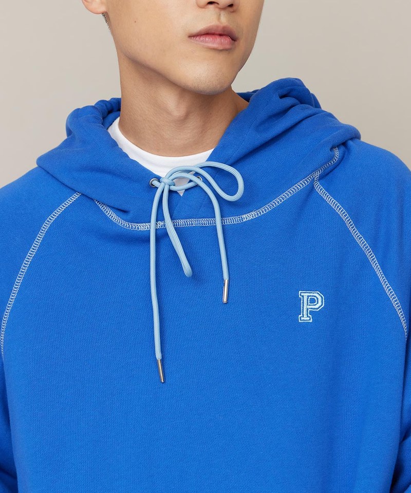 P-LOGO 鬆身帽TEE