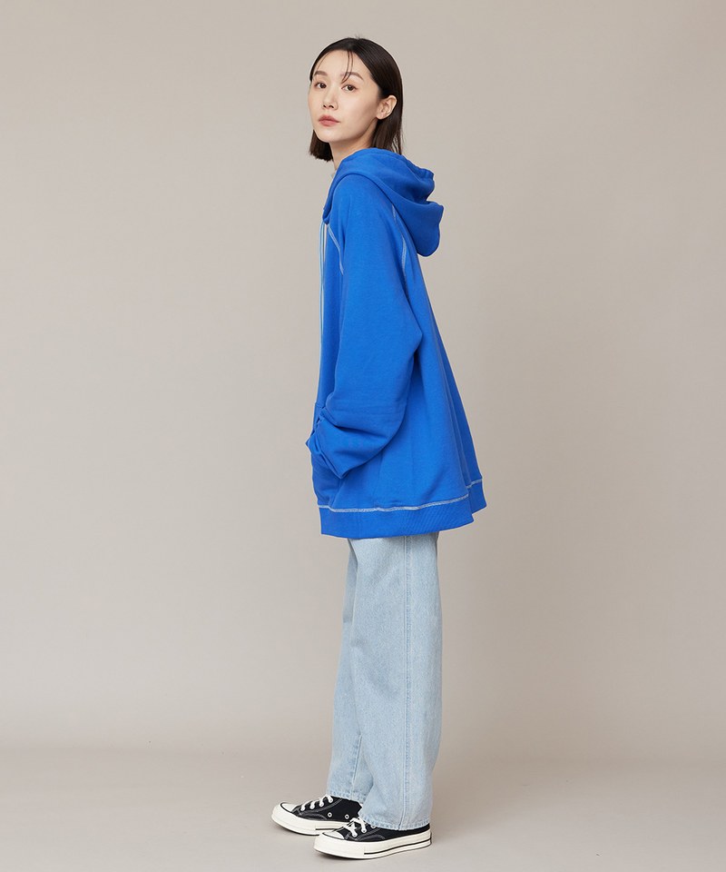 P-LOGO 鬆身帽TEE