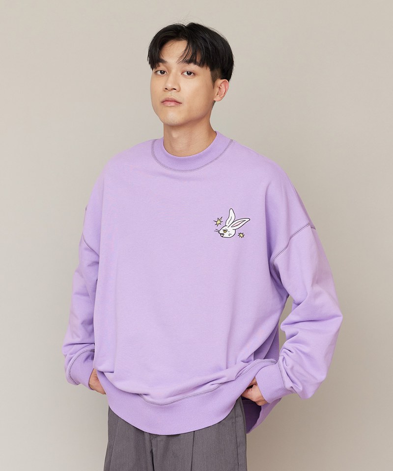 福兔刺繡鬆身大學Tee