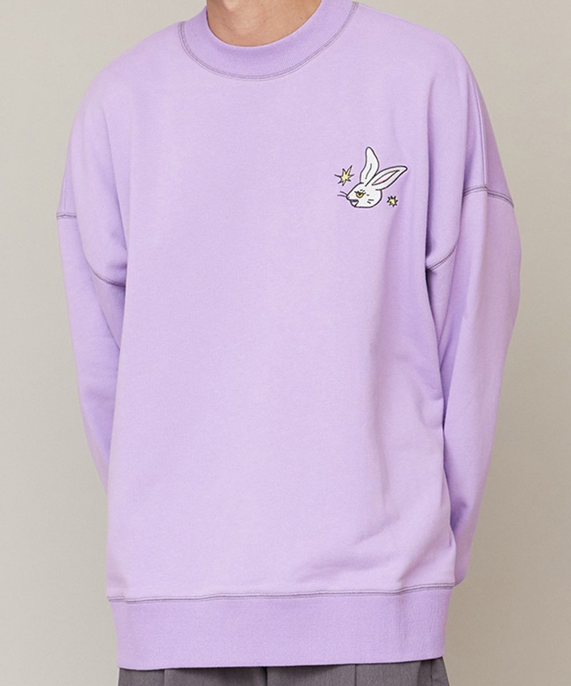 福兔刺繡鬆身大學Tee