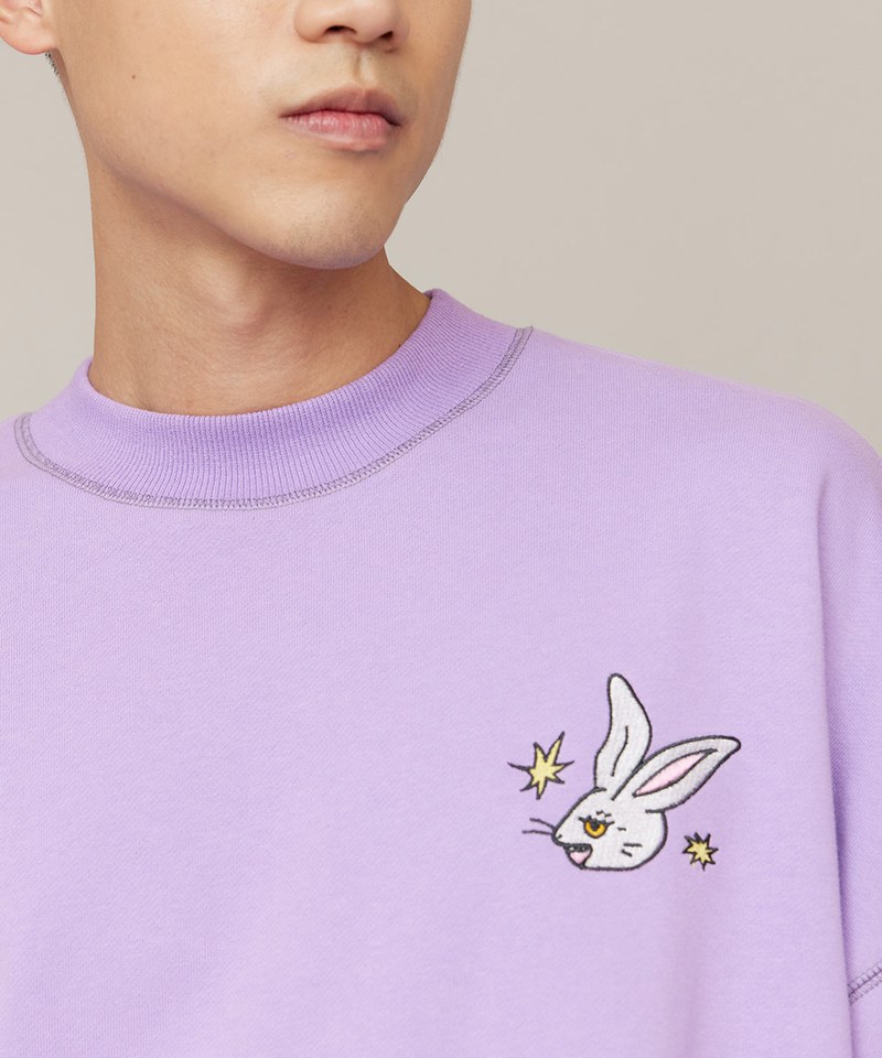福兔刺繡鬆身大學Tee