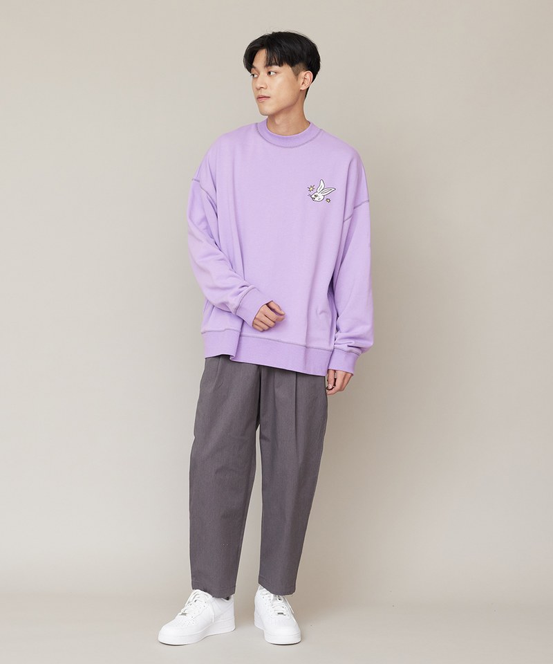 福兔刺繡鬆身大學Tee
