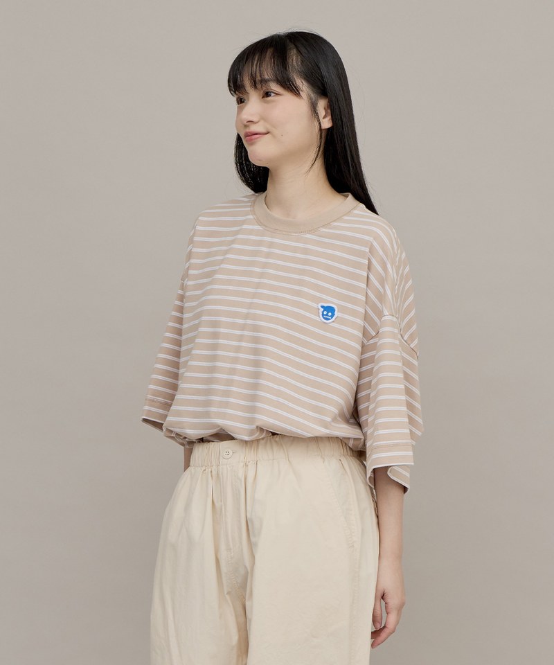 PLN0031-241 小P社長條紋TEE