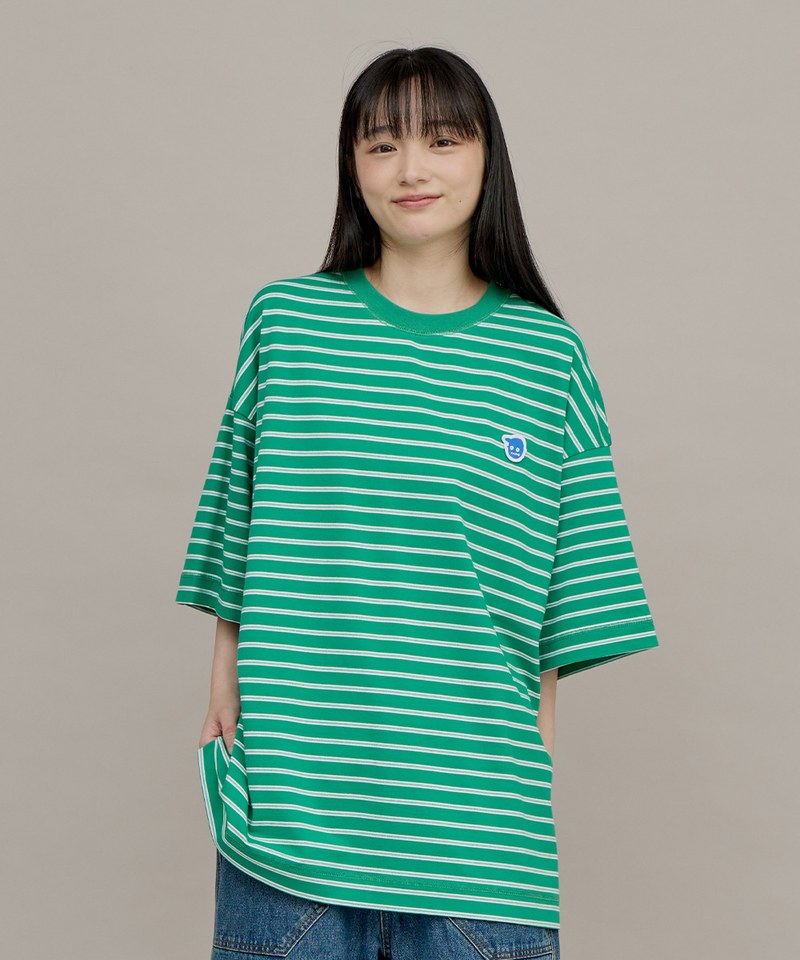 PLN0031-241 小P社長條紋TEE