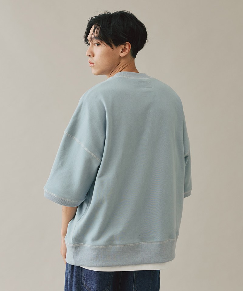 P-LOGO 鬆身短袖大學Tee
