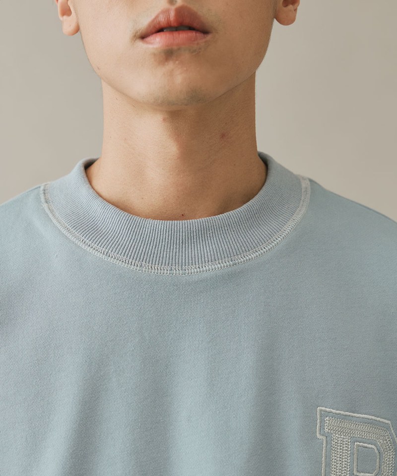 P-LOGO 鬆身短袖大學Tee