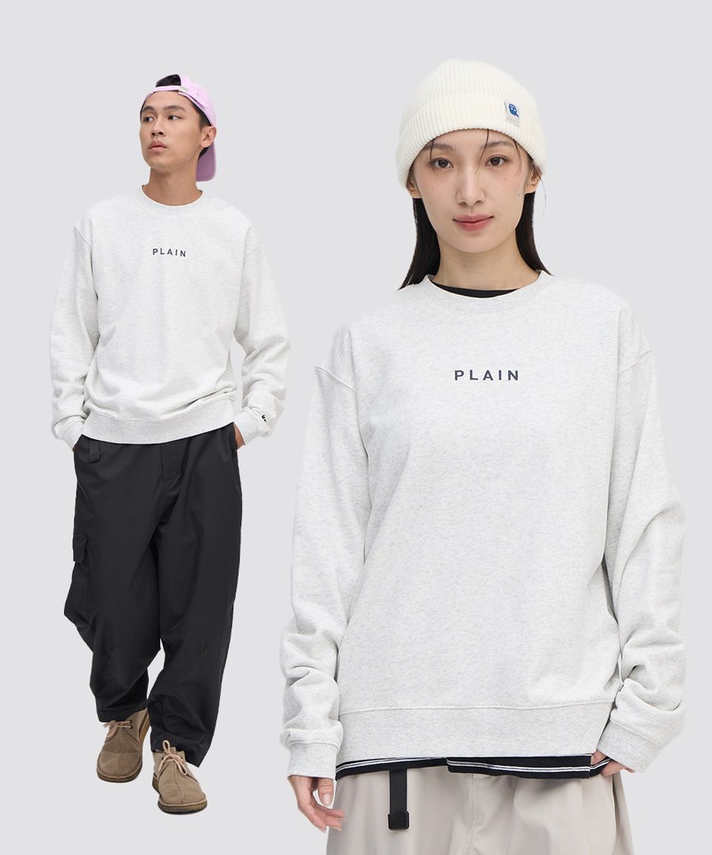 PLN0061-242 PLAIN基本大學Tee