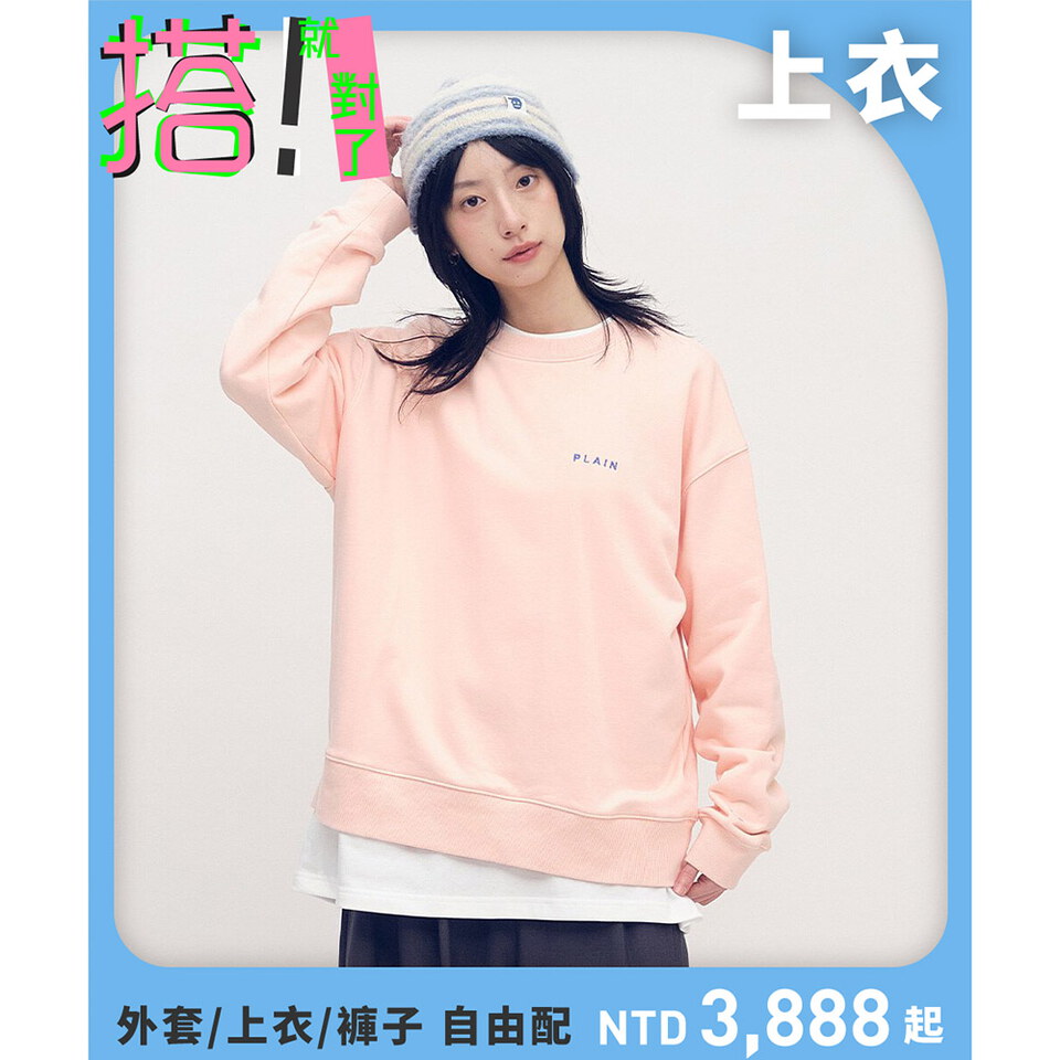 PLAIN刺繡大學TEE