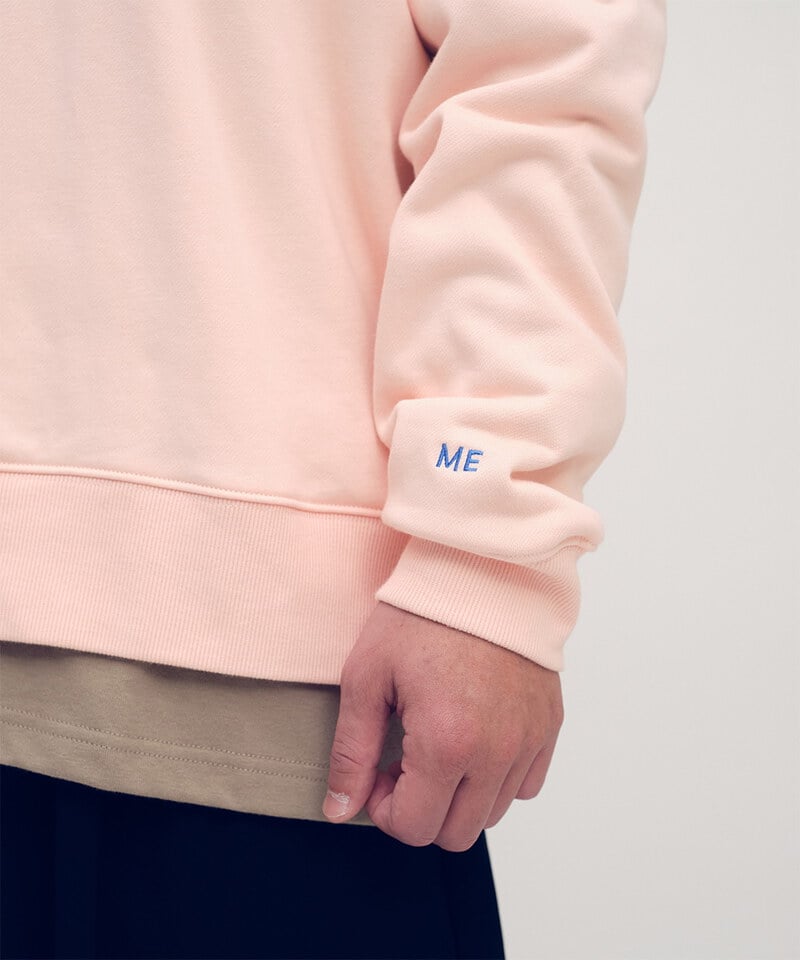 PLN0080-252 PLAIN刺繡大學TEE