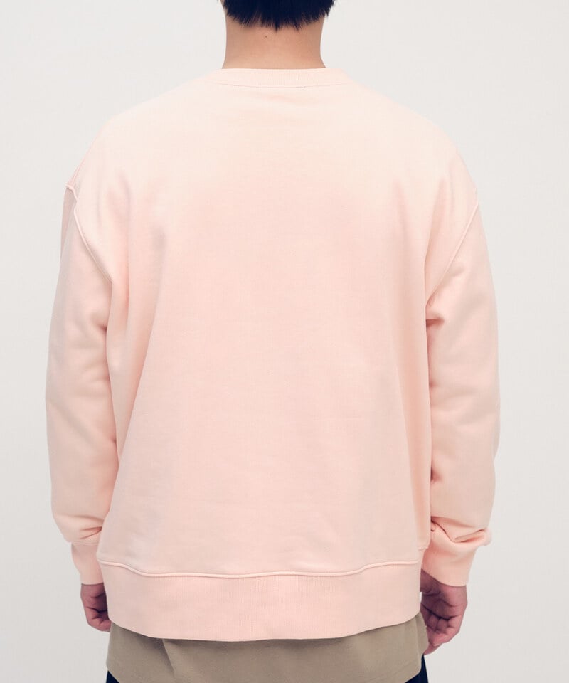 PLN0080-252 PLAIN刺繡大學TEE