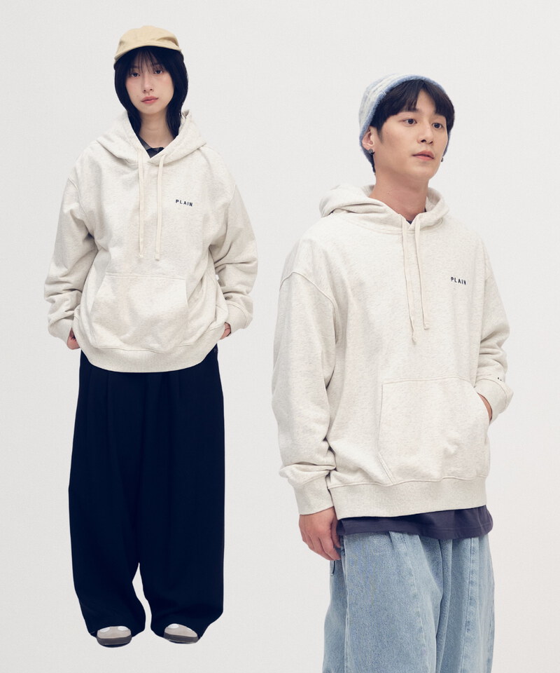 PLN0081-252 PLAIN刺繡帽TEE