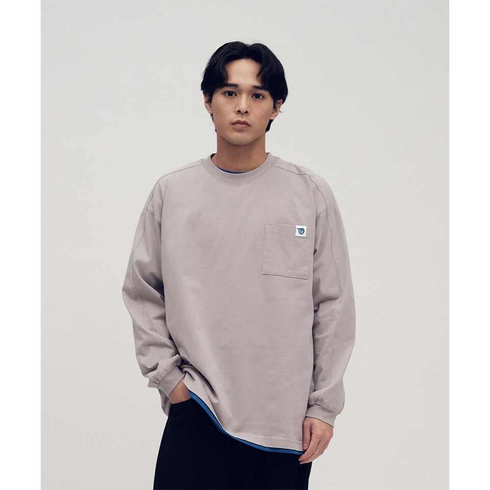 PLN0082-252 小P社長水洗長袖TEE