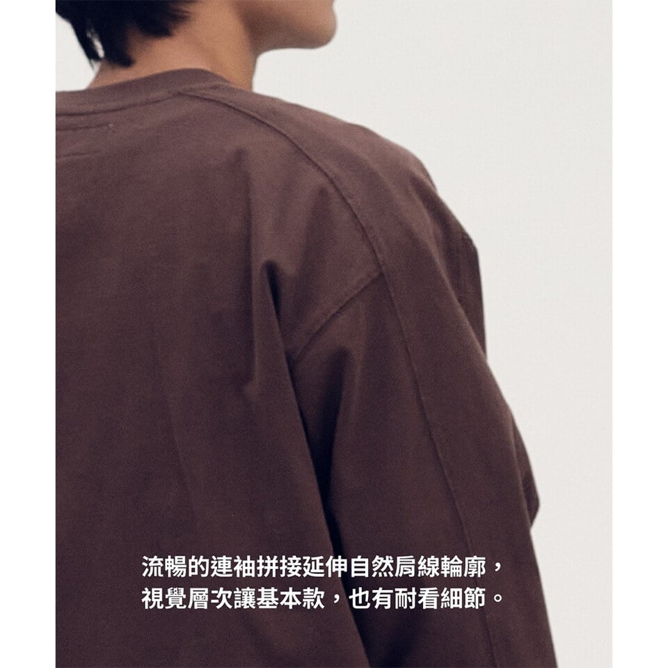 PLN0082-252 小P社長水洗長袖TEE