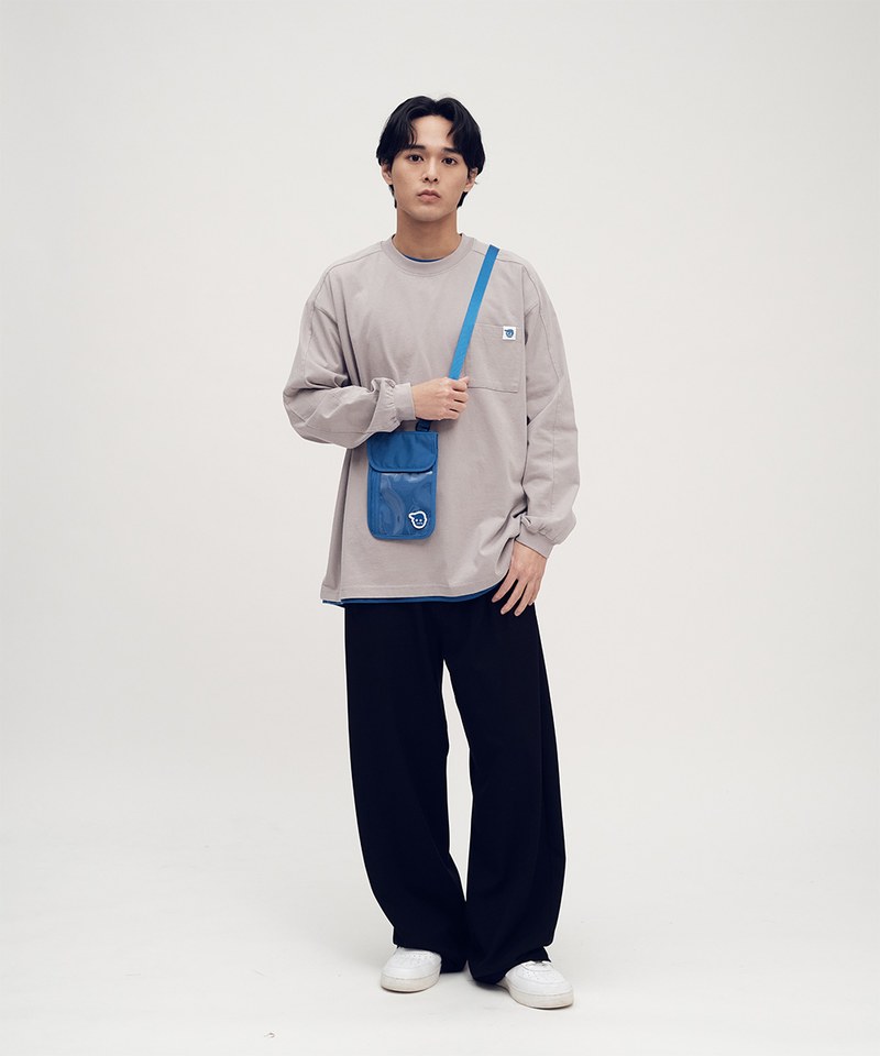 PLN0082-252 小P社長水洗長袖TEE