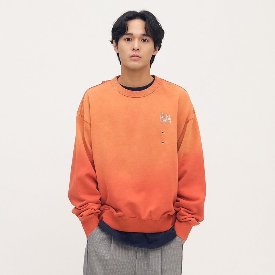 clip by clip 拉鍊短版大學TEE