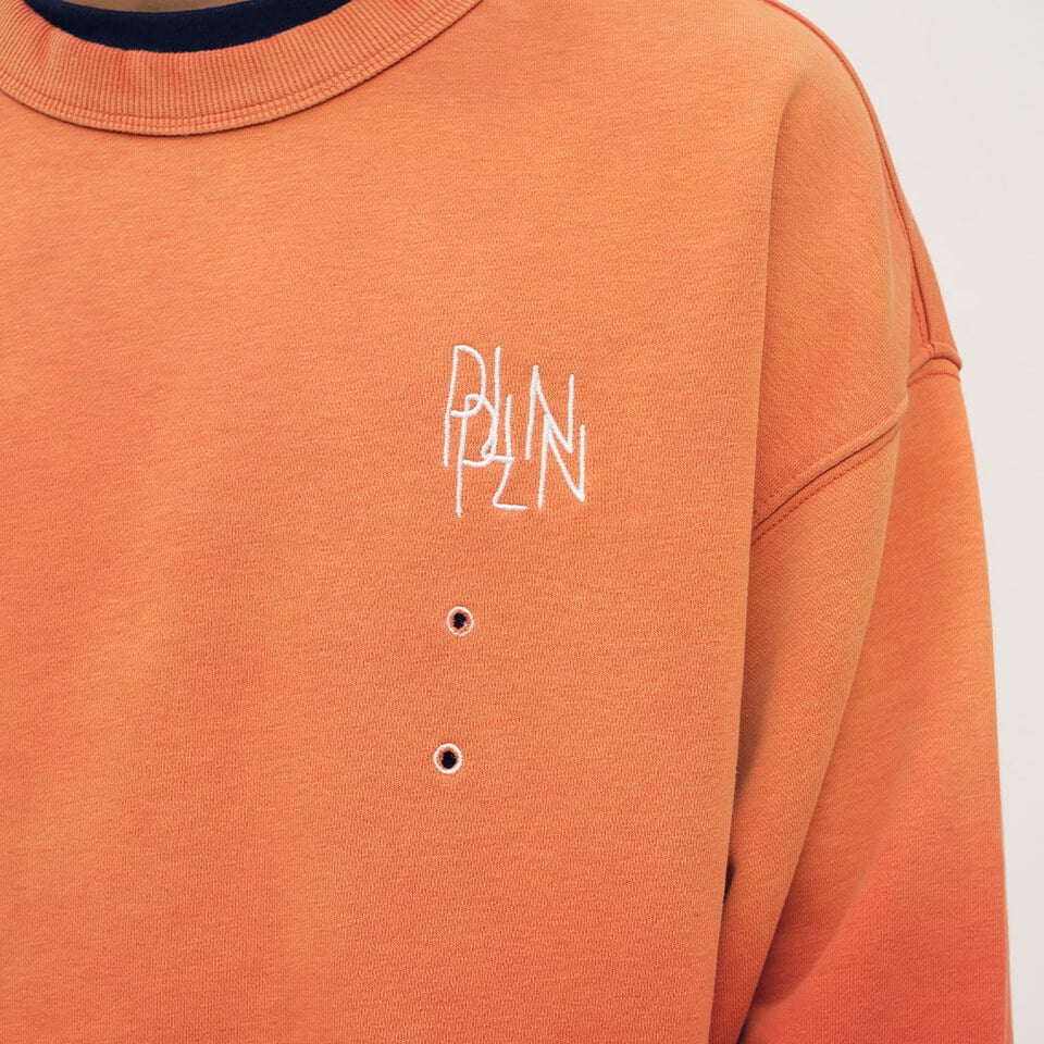 clip by clip 拉鍊短版大學TEE