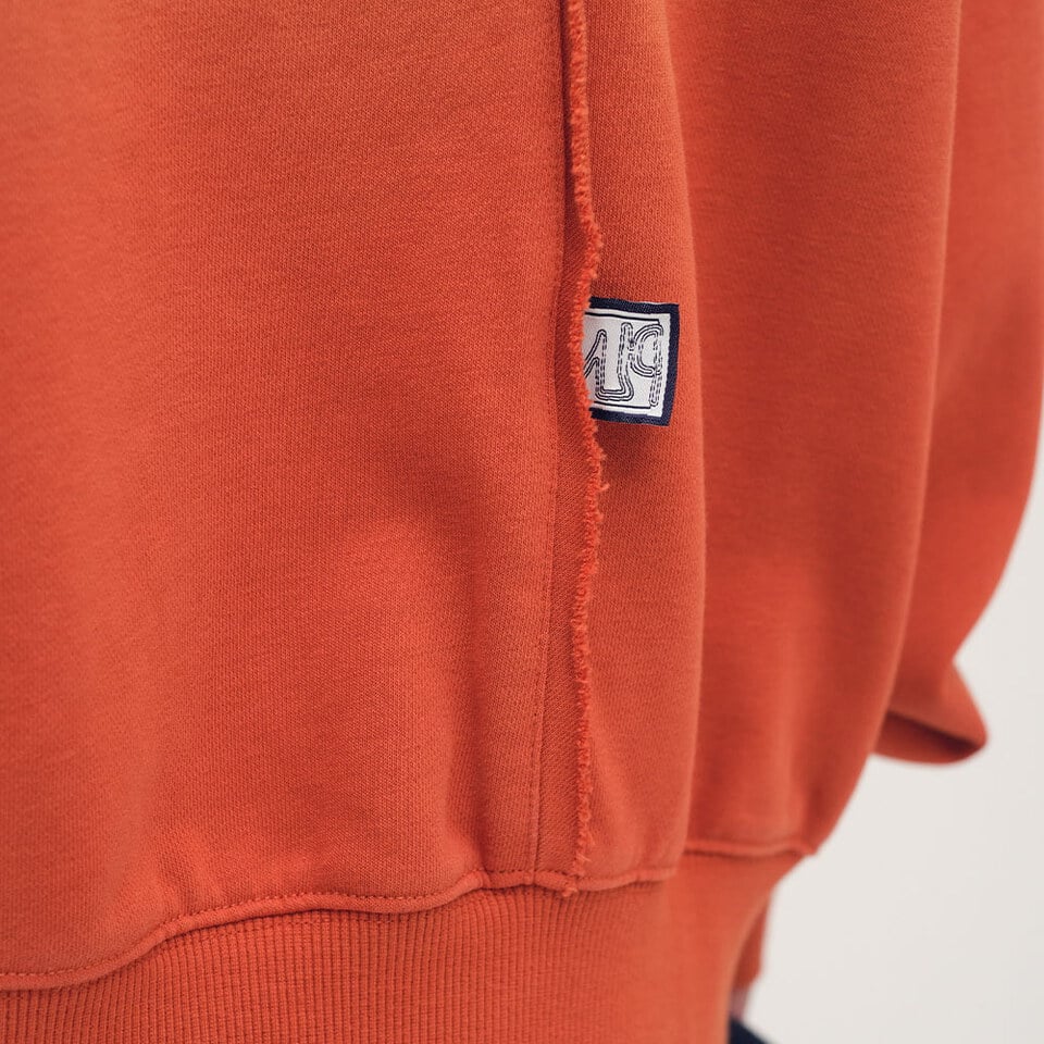 clip by clip 拉鍊短版大學TEE