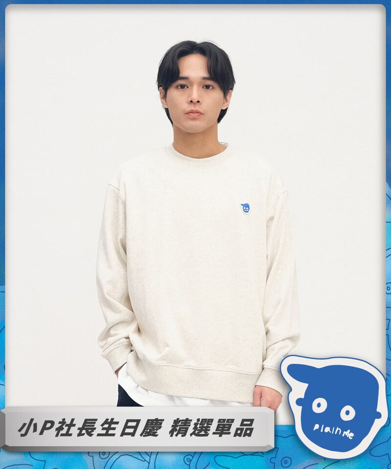 PLN0088-252 小P社長拼接大學TEE