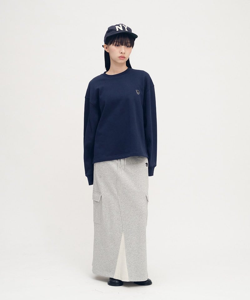 小P社長短版拼接大學TEE