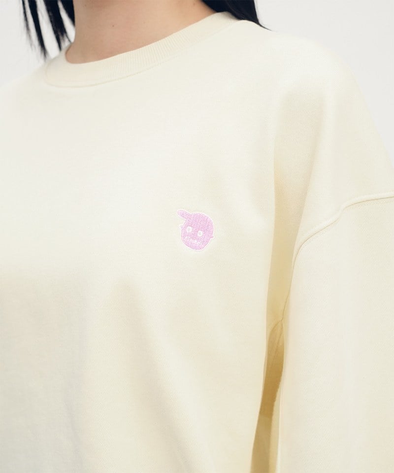 小P社長短版拼接大學TEE