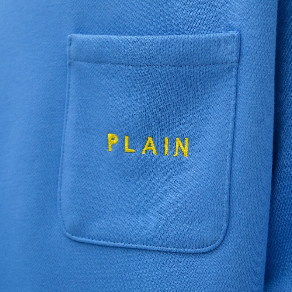 PLAIN刺繡口袋TEE