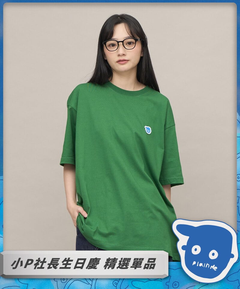 小P社長logo多色TEE