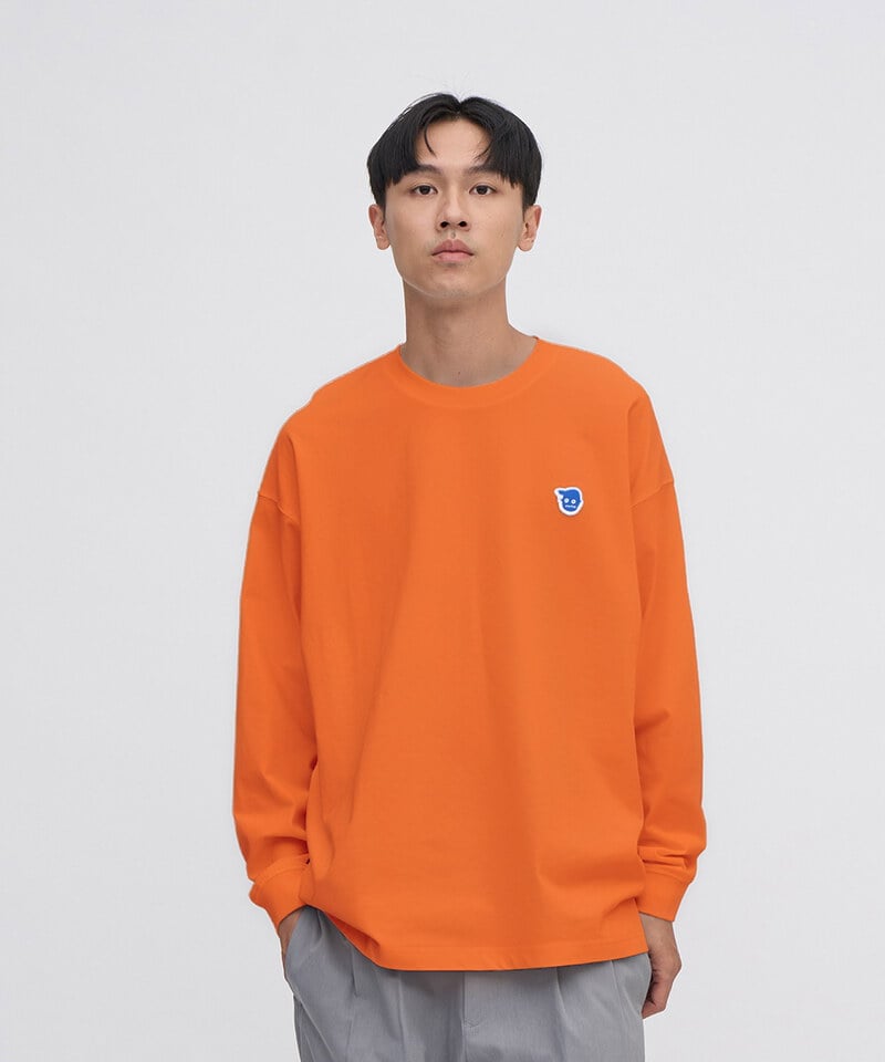 PLN0126 小P社長logo多色長袖TEE