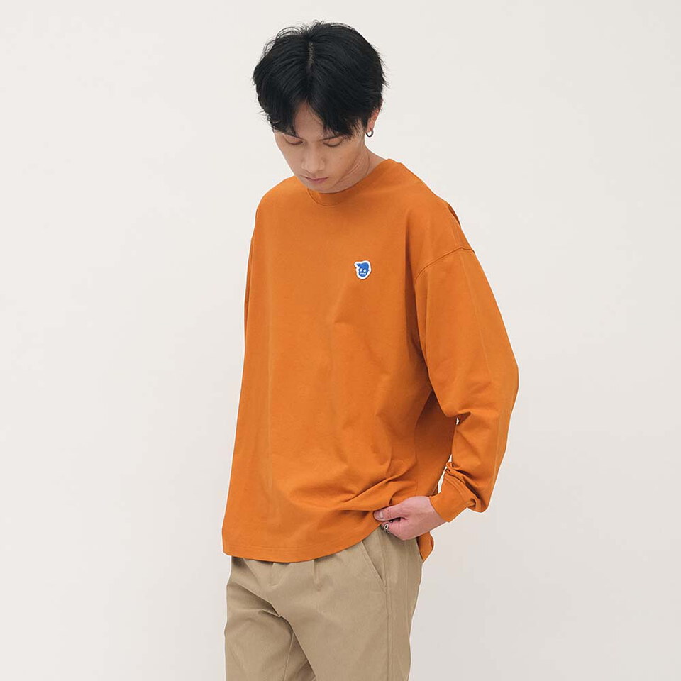 小P社長-Logo多色長袖TEE