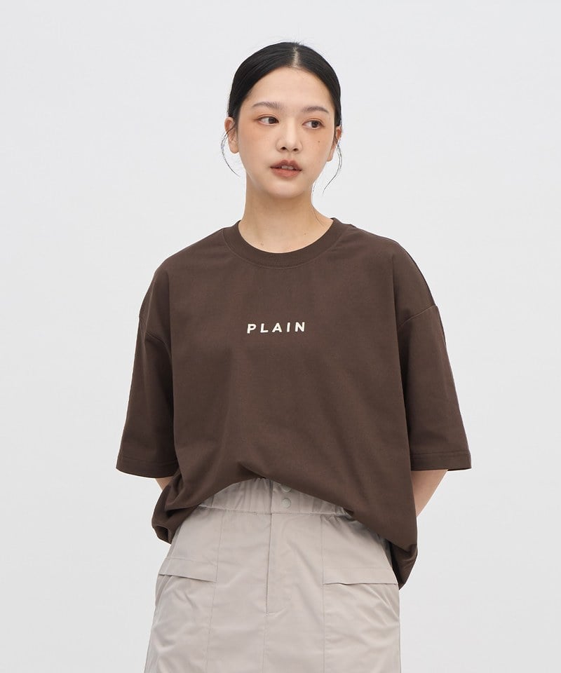 PLAIN多色logo短TEE