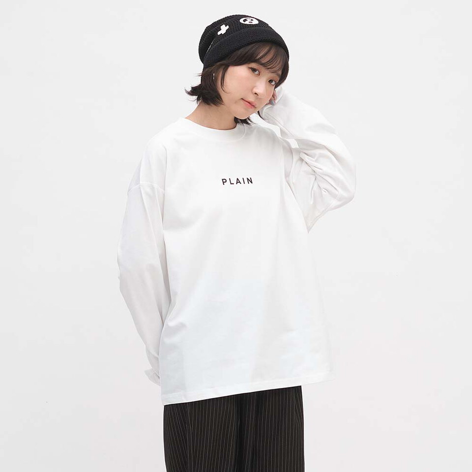 PLN0140 PLAIN Logo秋冬長袖TEE