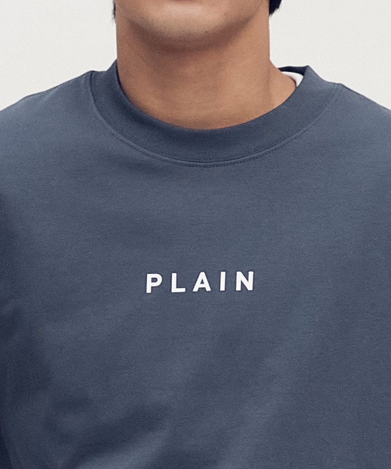 PLN0140 PLAIN 多色logo長TEE