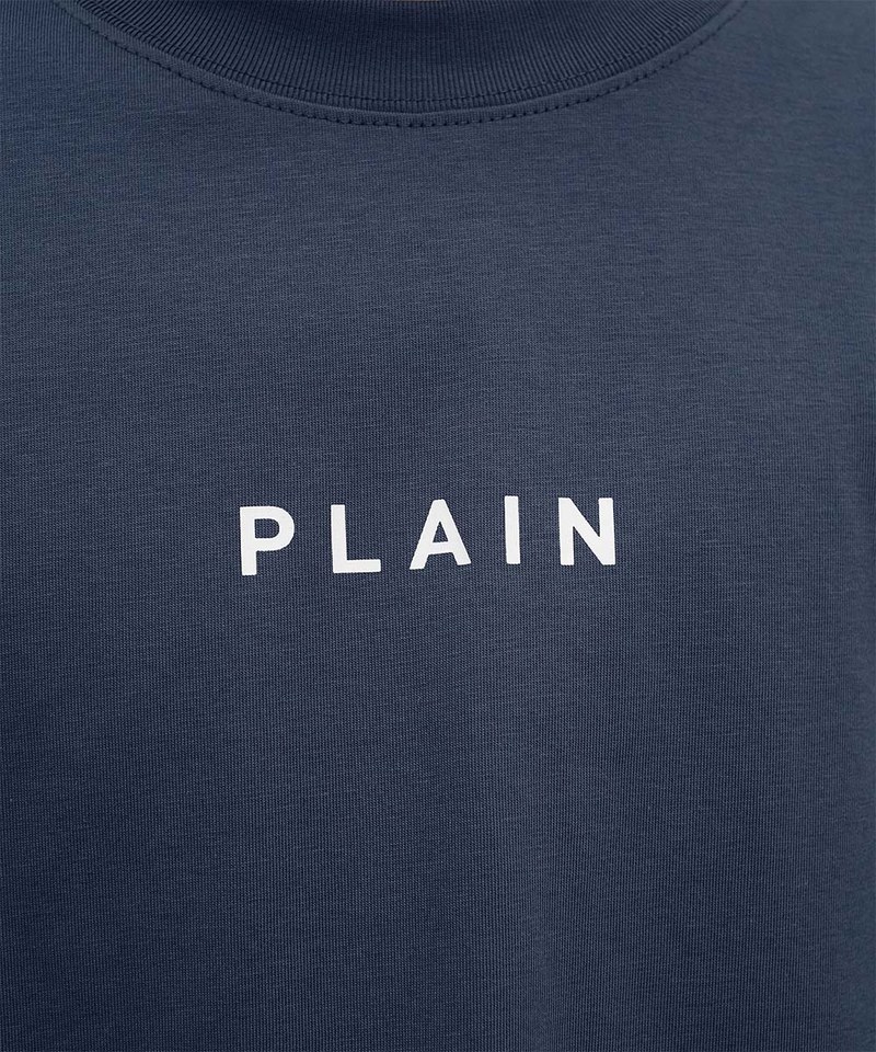 PLN0140 PLAIN 多色logo長TEE