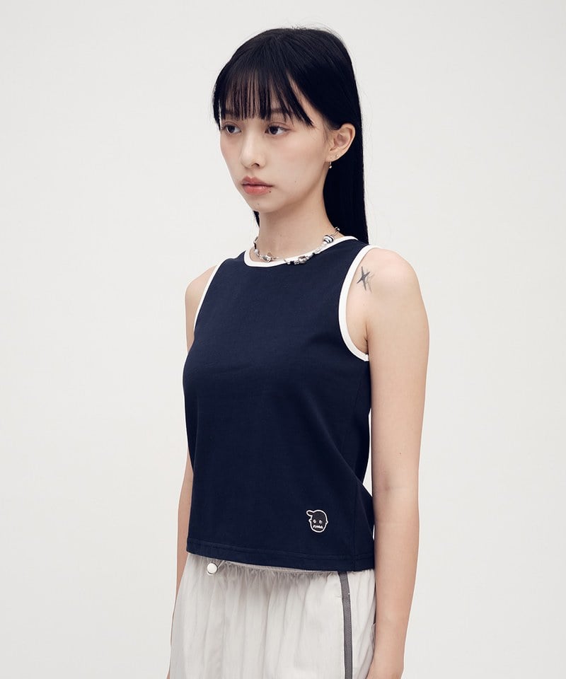 PLN0143-252 小P社長滾邊背心