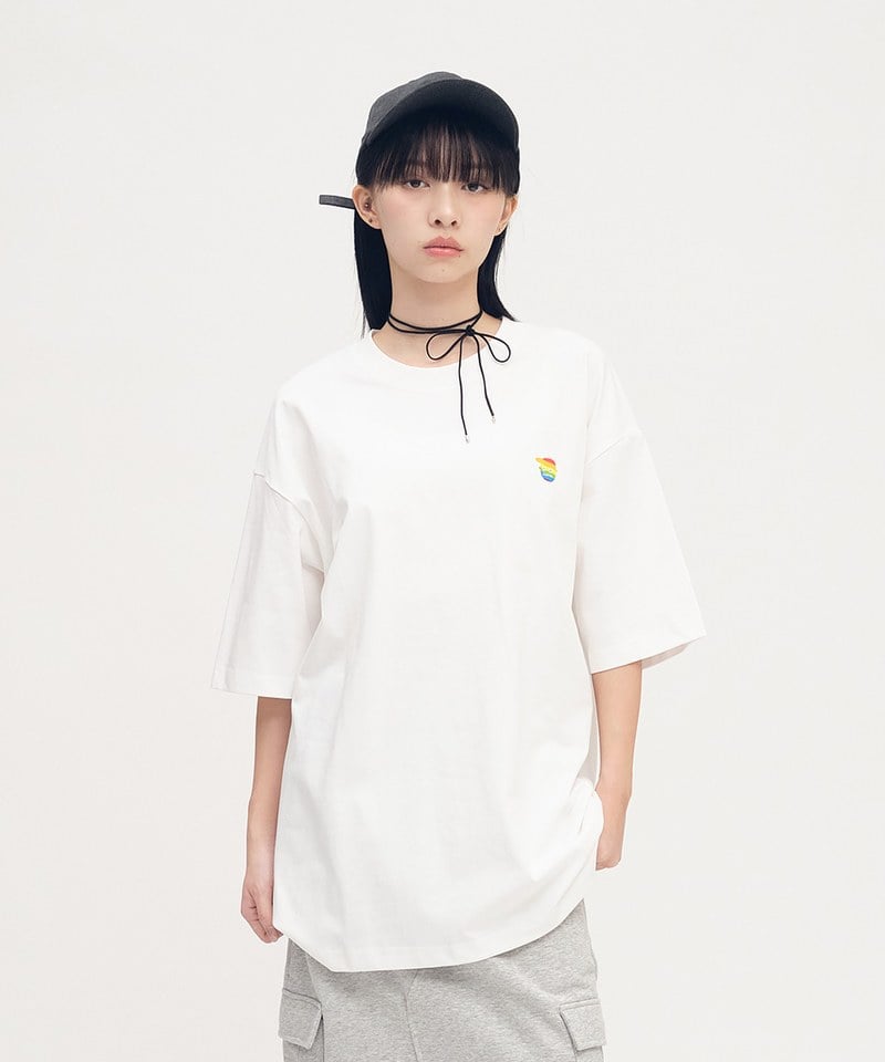 小P社長彩虹版短TEE