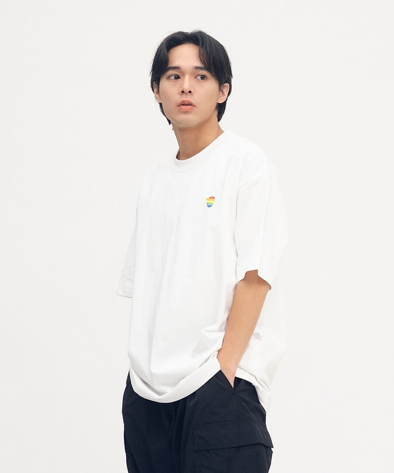 PLN0145-252 小P社長彩虹版短TEE