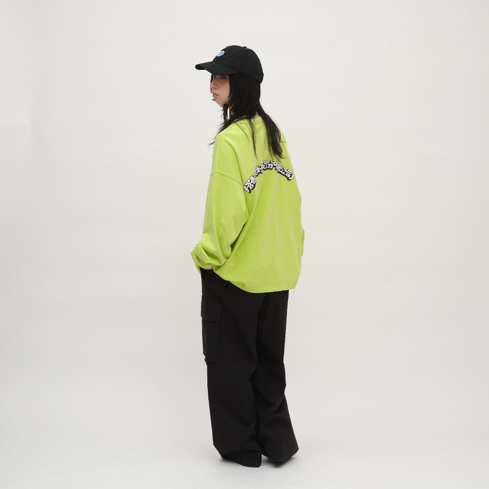 搭配美好股份有限公司水洗長袖TEE