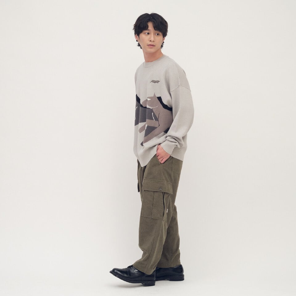 馬到成功針織毛衣