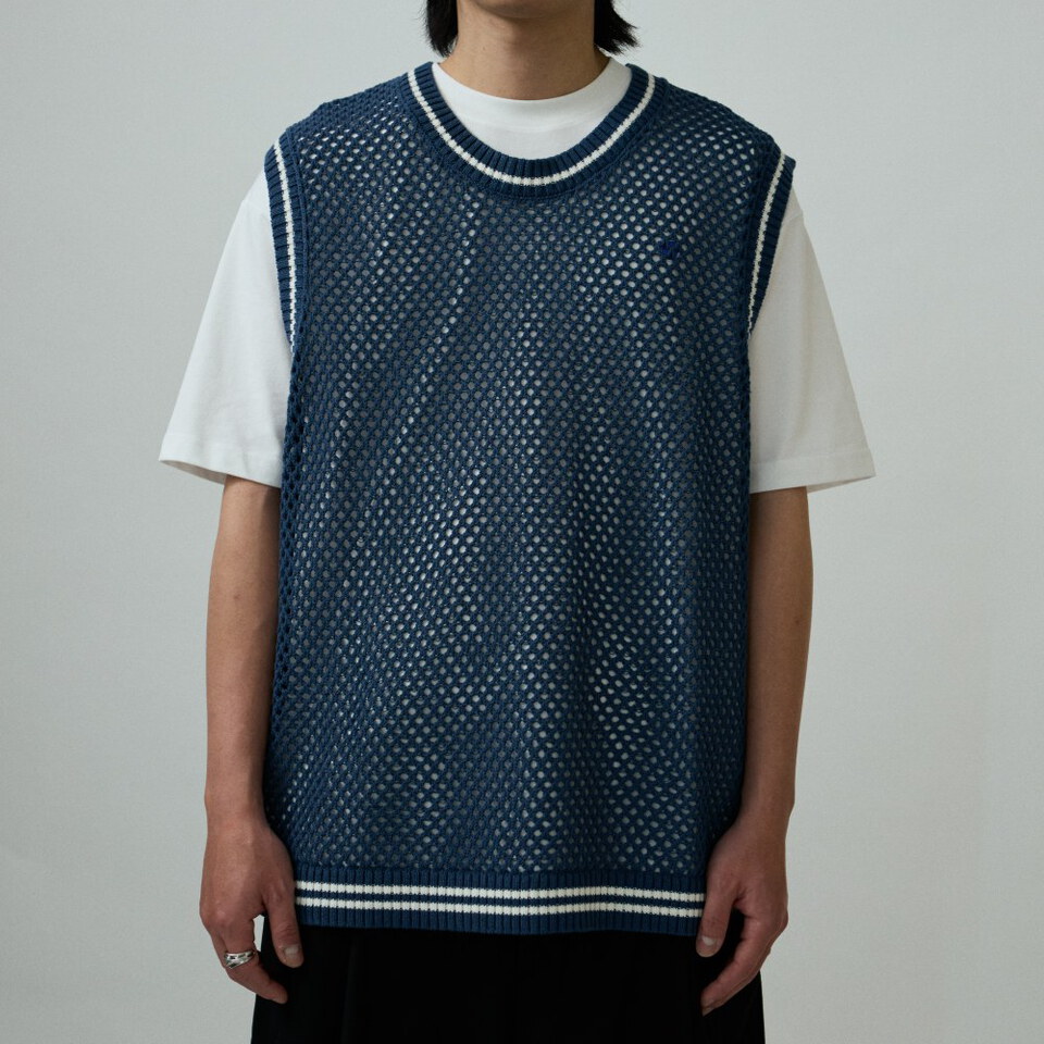 clip by clip 蜂巢氣泡針織背心