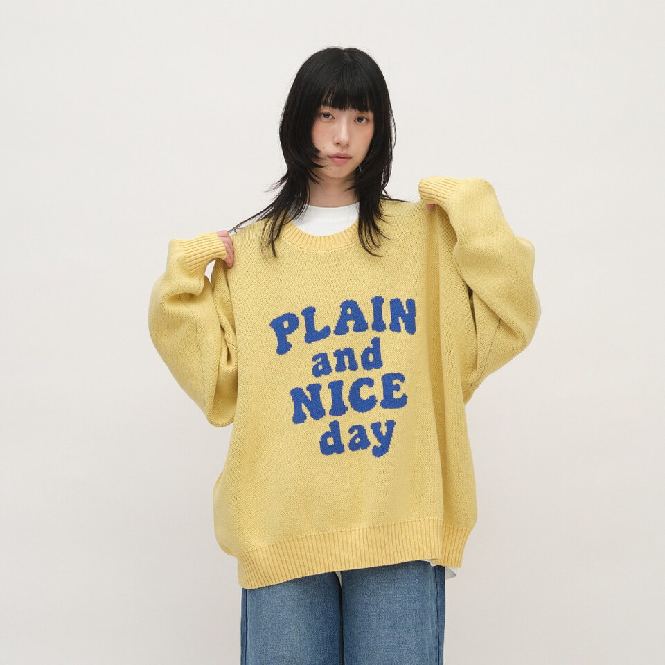 PLN0319-262 平凡且美好針織毛衣