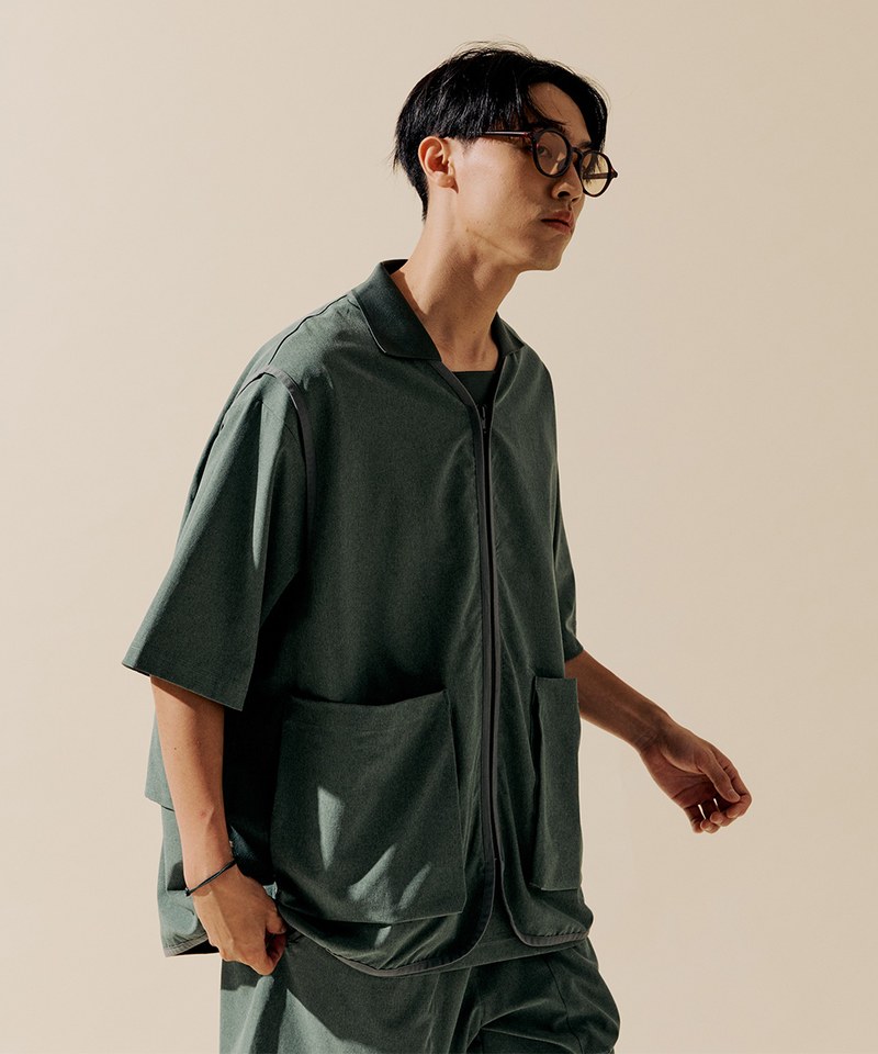 吸濕排汗立體口袋背心