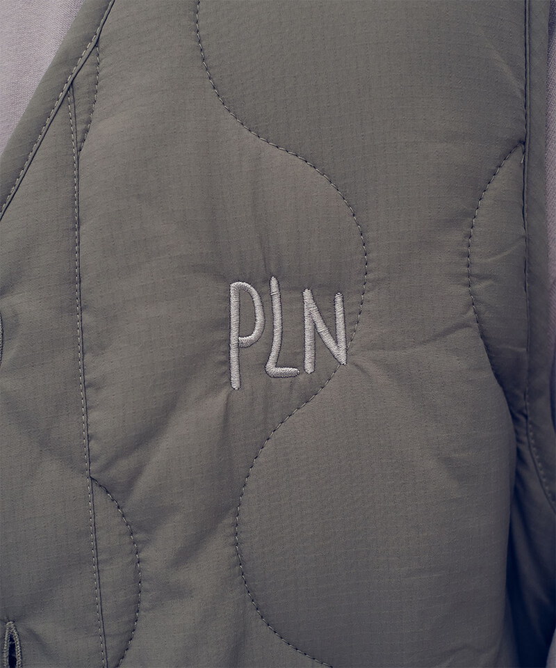 PLN0509-252 刺繡logo絎縫內膽背心