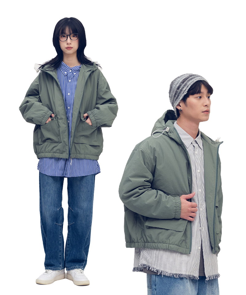 PLN11104-252 YOBI抗撕裂鋪棉連帽外套