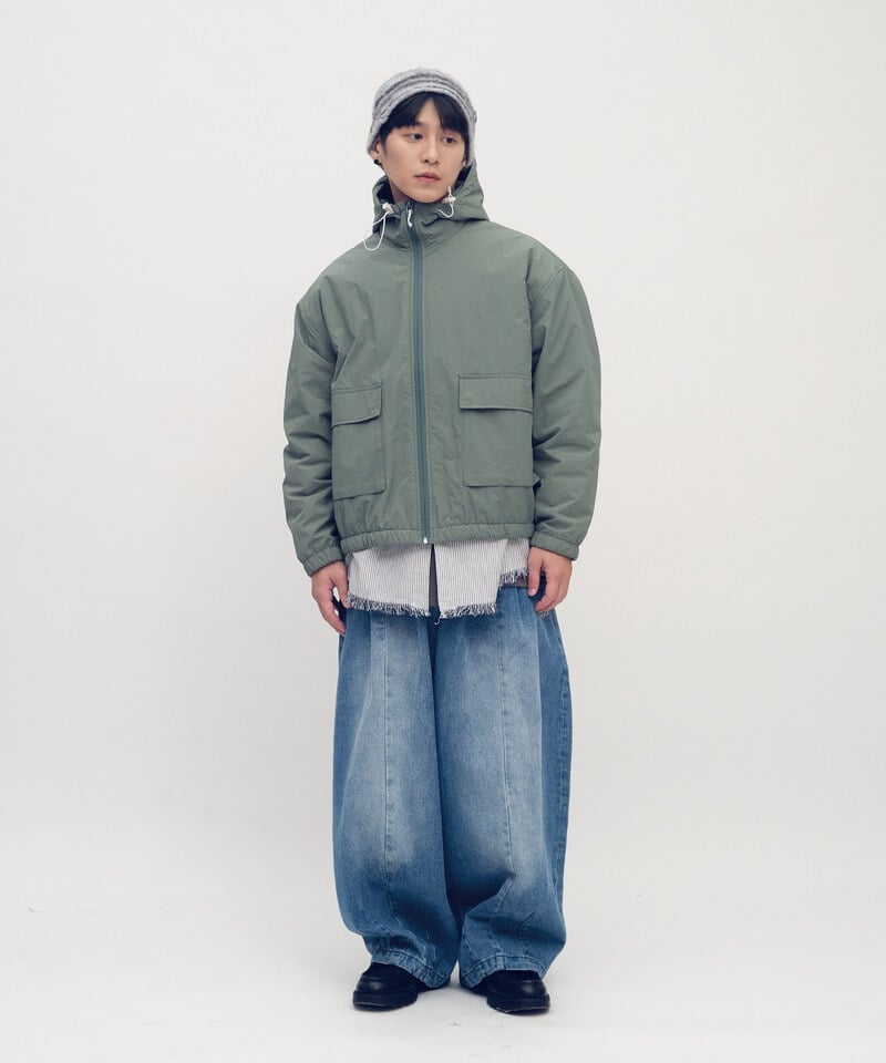 PLN11104-252 YOBI抗撕裂鋪棉連帽外套