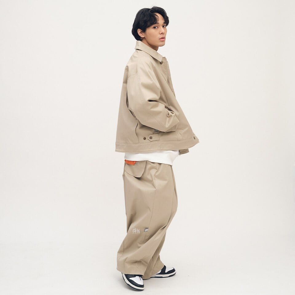 clip by clip MEMO口袋棉質夾克