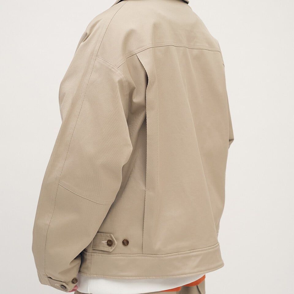 clip by clip MEMO口袋棉質夾克