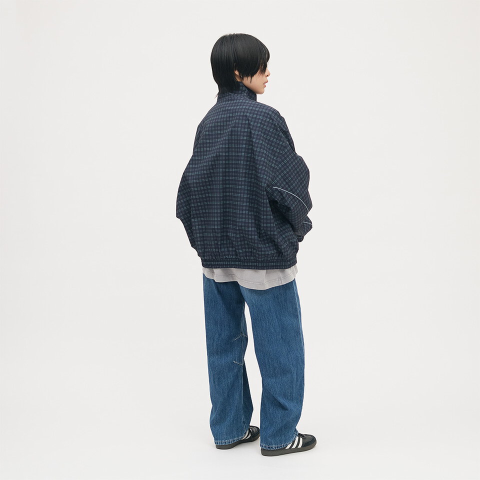 防風立領短版夾克外套