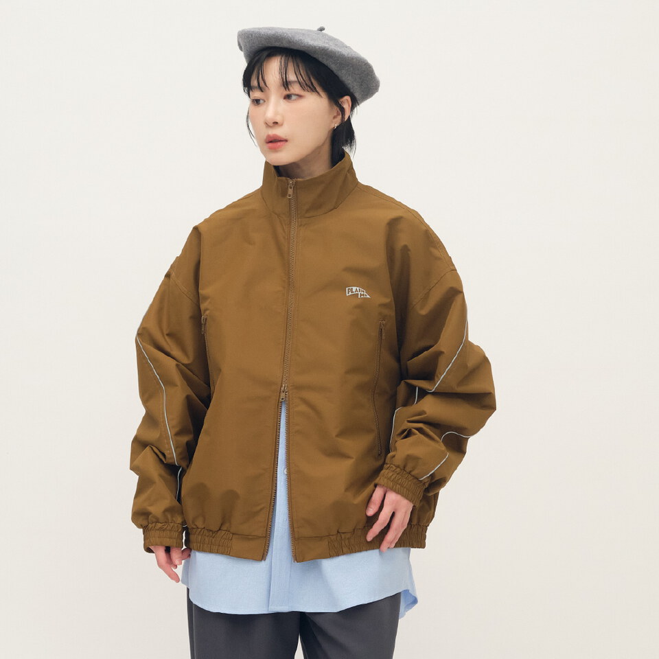 防風立領短版夾克外套