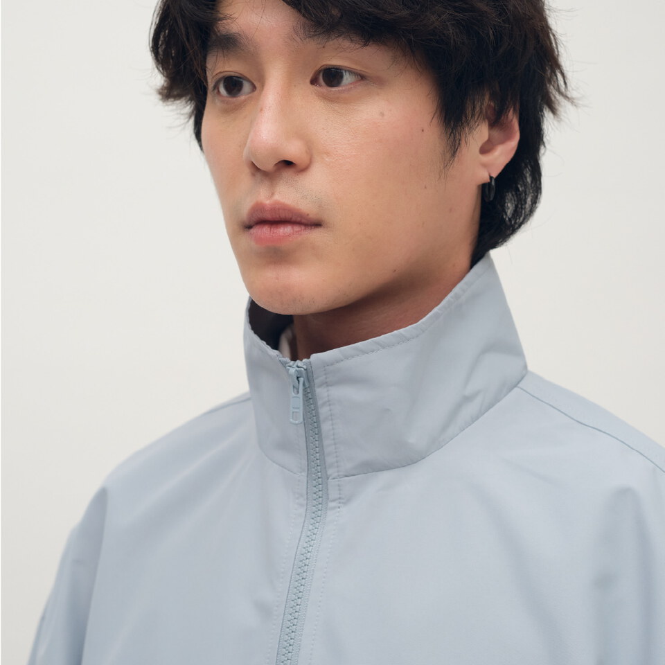 防風立領短版夾克外套