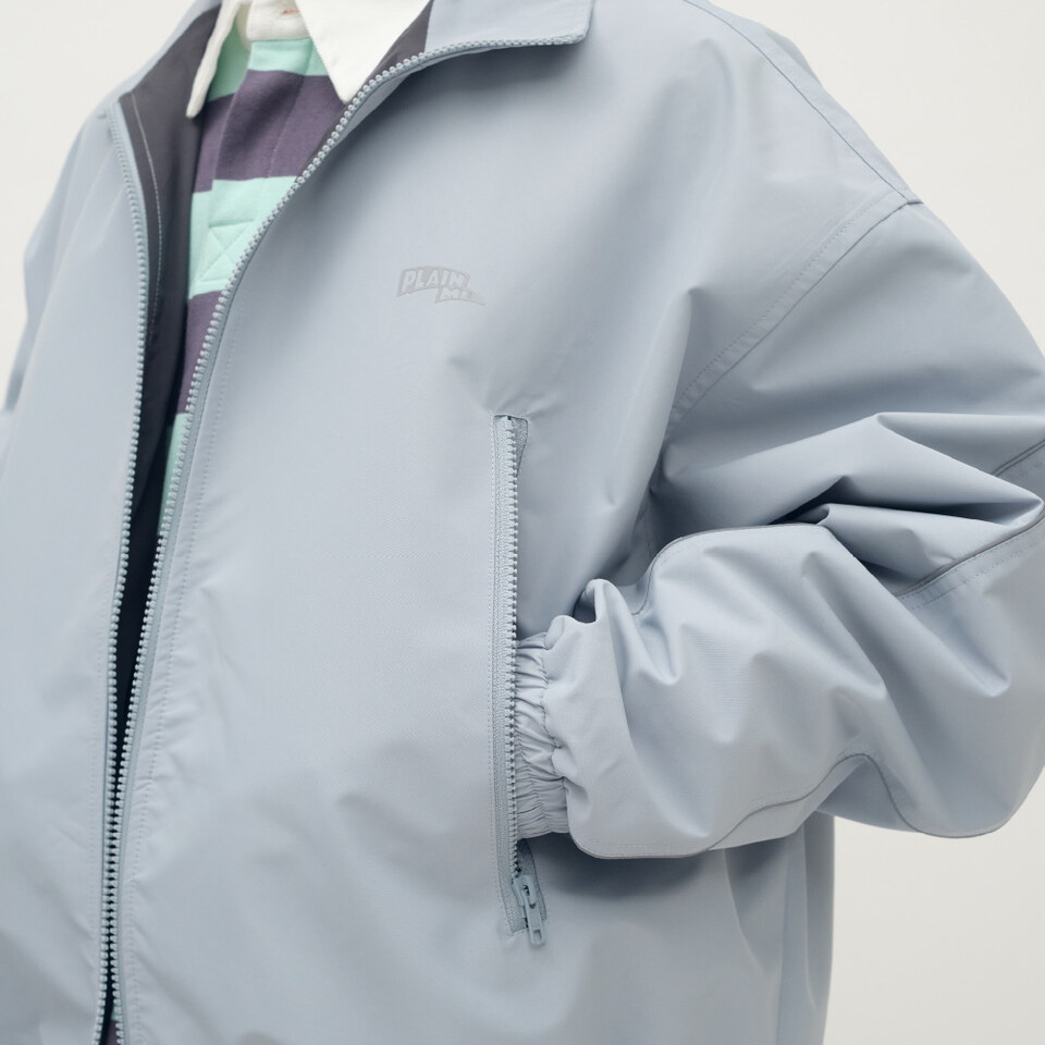 防風立領短版夾克外套