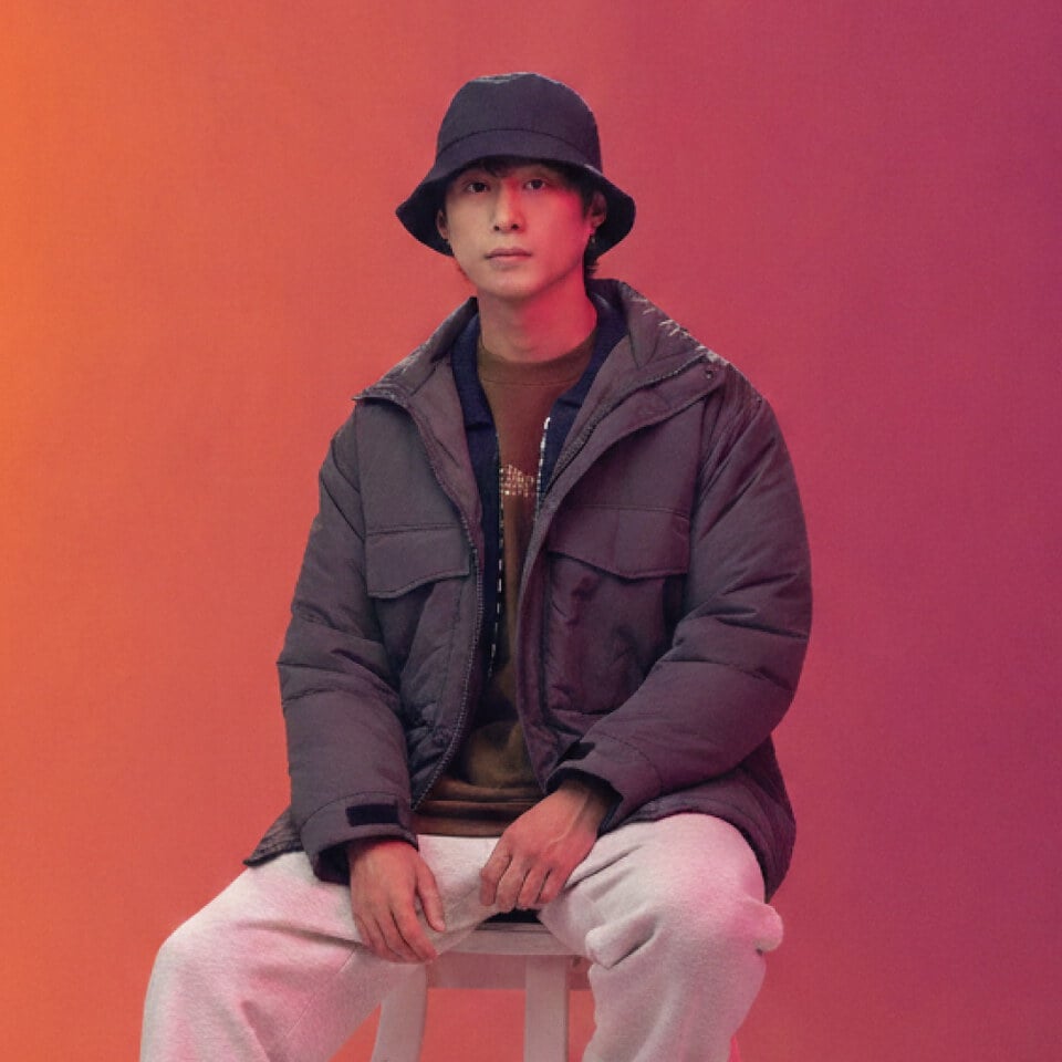 PLN11116-261 立領鋪棉大口袋外套